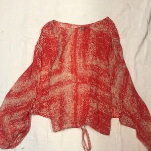 Rachel Zoe drawstring top